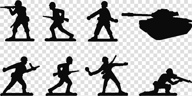 Wall Decal Sticker Polyvinyl Chloride Silhouette   Army Men From Toy Story Svg  HD Png DownloadTransparent PNG