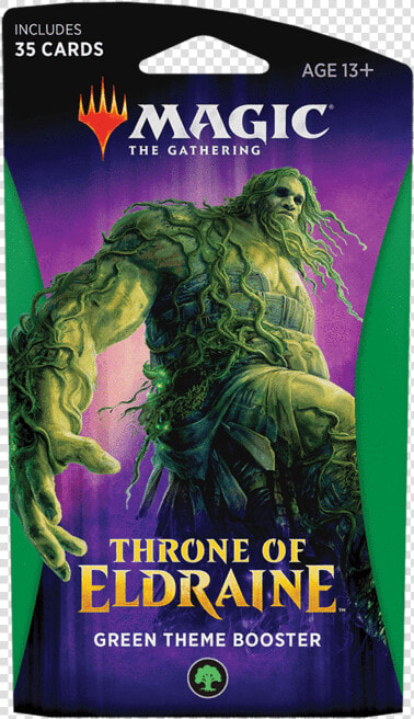 Mtg Booster Pack Themed   Throne Of Eldraine Theme Booster Green  HD Png DownloadTransparent PNG