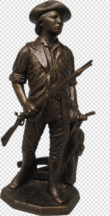 Minuteman Award Trophy National Guard Minuteman Statue  HD Png DownloadTransparent PNG