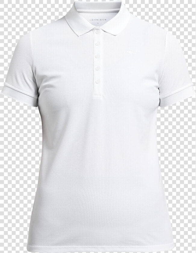 Rohnsch Soft Func Short Sleeve Polo White   White Golf Tshirt  HD Png DownloadTransparent PNG