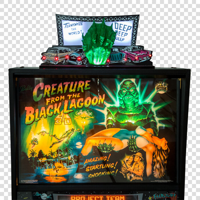 Creature From The Black Lagoon Pinball  HD Png DownloadTransparent PNG