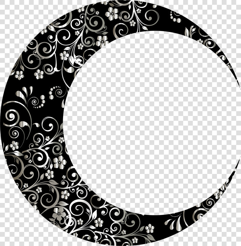 Clip Art Crescent Moon   Moon And Crescent Clip Art  HD Png DownloadTransparent PNG