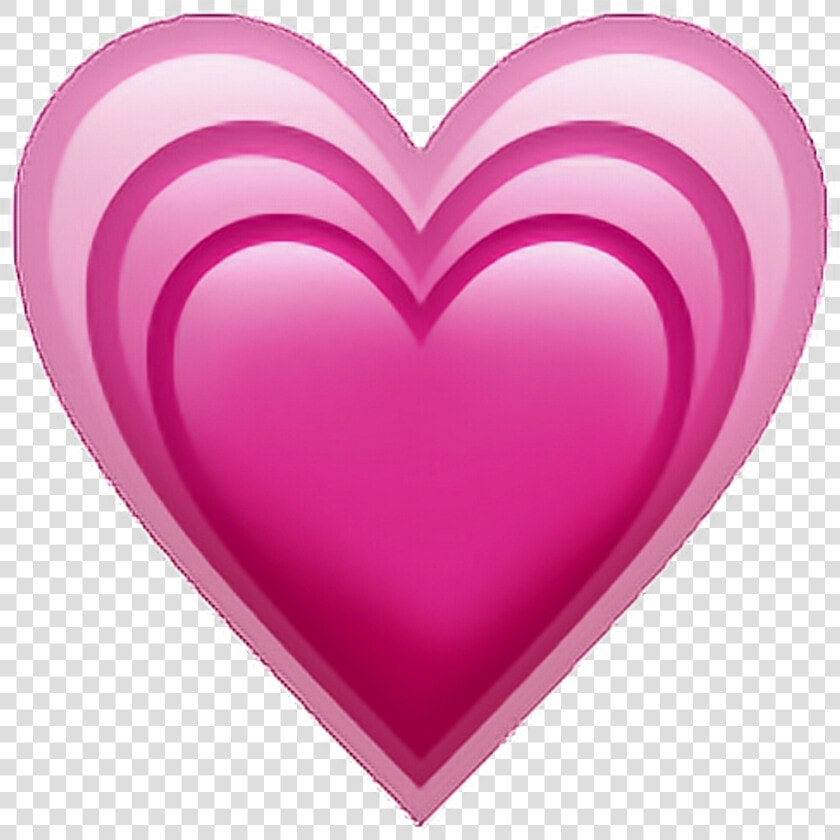 Heart Emoji Iphone Emojiip Pink Sticker Png Tumblr   Growing Pink Heart Emoji  Transparent PngTransparent PNG