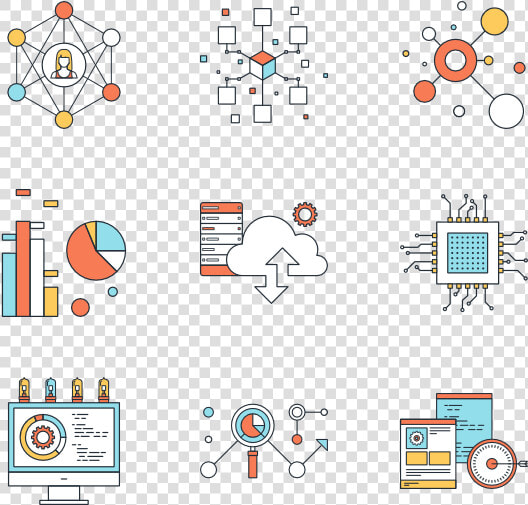 Network And Internet Technology   Free Technology Icons Png  Transparent PngTransparent PNG