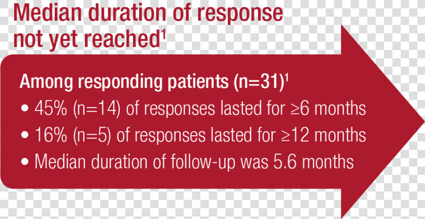 Description Of Rapid And Durable Responses Following   Coquelicot  HD Png DownloadTransparent PNG