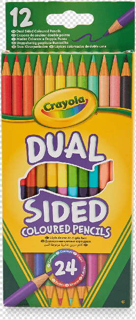 Crayola Dual Sided Coloured Pencils  HD Png DownloadTransparent PNG