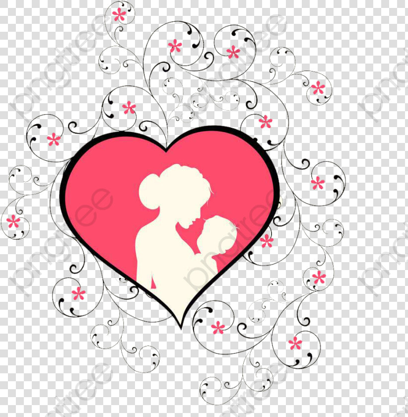 Free Png Mother Mother S Day Clipart Child   母親 節 愛心  Transparent PngTransparent PNG