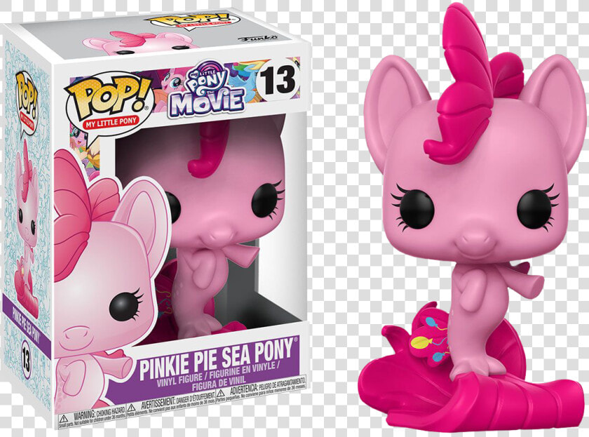 My Little Pony Movie   Pinkie Pie Sea Pony Funko Pop  HD Png DownloadTransparent PNG