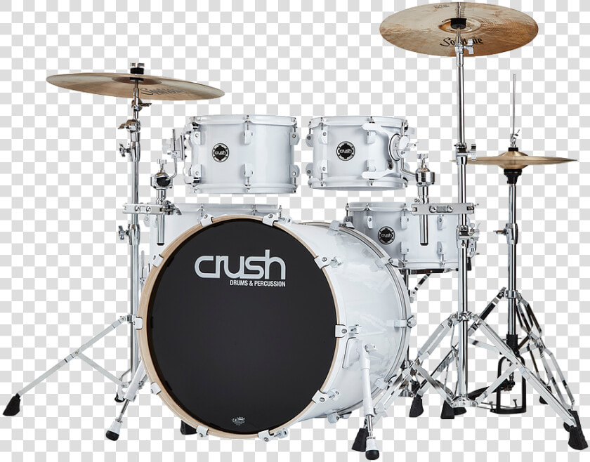 Crush Chameleon 5pc Drum Set W  Zildjian Planet Z Cym   Crush Drums  HD Png DownloadTransparent PNG