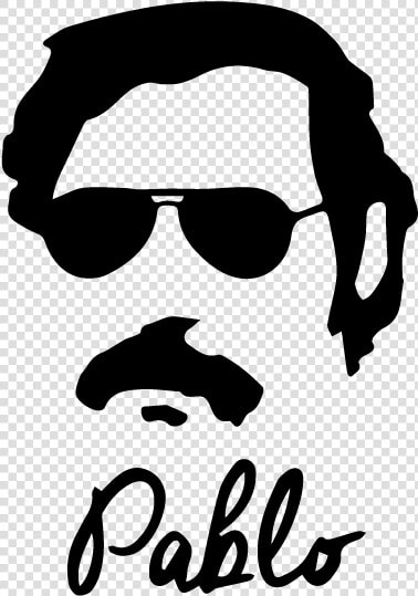 Pablo Escobar Black And White  HD Png DownloadTransparent PNG