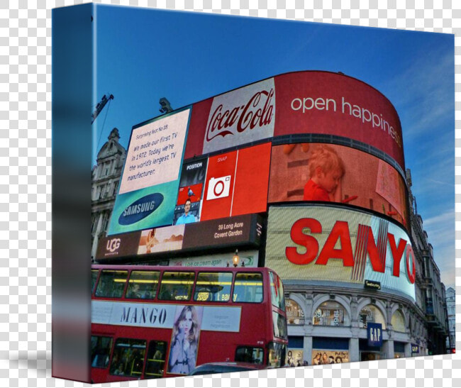 Circus Billboard In Png   Piccadilly Circus  Transparent PngTransparent PNG