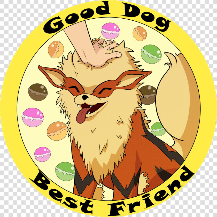 Good Dog Best Friend Arcanine Png Arcanine Transparent  Png DownloadTransparent PNG