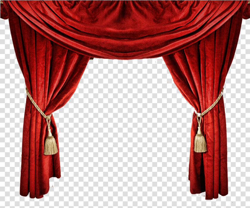 Drapes   Stage Red Velvet Curtains  HD Png DownloadTransparent PNG