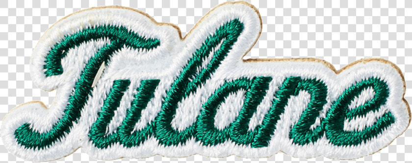 Tulane Cursive Sticker Patch   Emblem  HD Png DownloadTransparent PNG