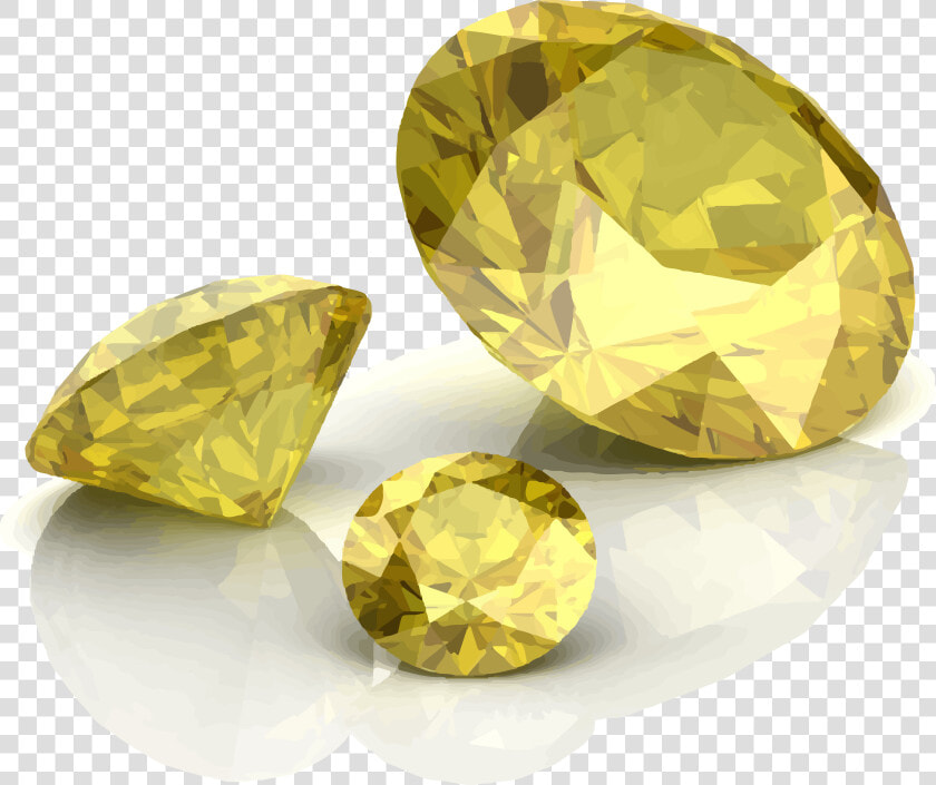 Golden Diamond Of Topaz Sapphire Gemstone Glow Clipart   Color Diamonds Png  Transparent PngTransparent PNG