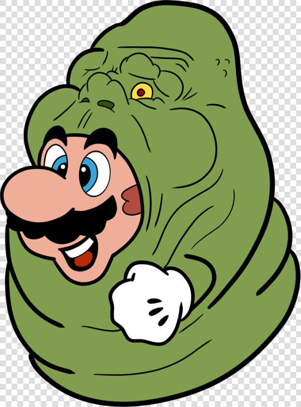 Slimer Drawing Cartoon Clipart   Super Mario Bros 3 Cat  HD Png DownloadTransparent PNG