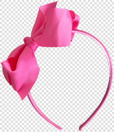 Headband With Ribbon Png   Headband Pink Png  Transparent PngTransparent PNG