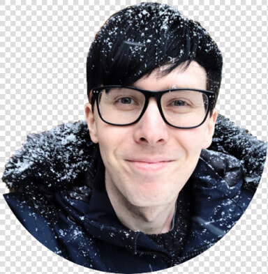  danandphil  phil  amazingphil  phillester  freetoedit   Phil Lester With Glasses  HD Png DownloadTransparent PNG