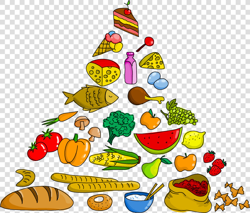 Food Pyramid Clip Art   Food Pyramid Clipart Png  Transparent PngTransparent PNG