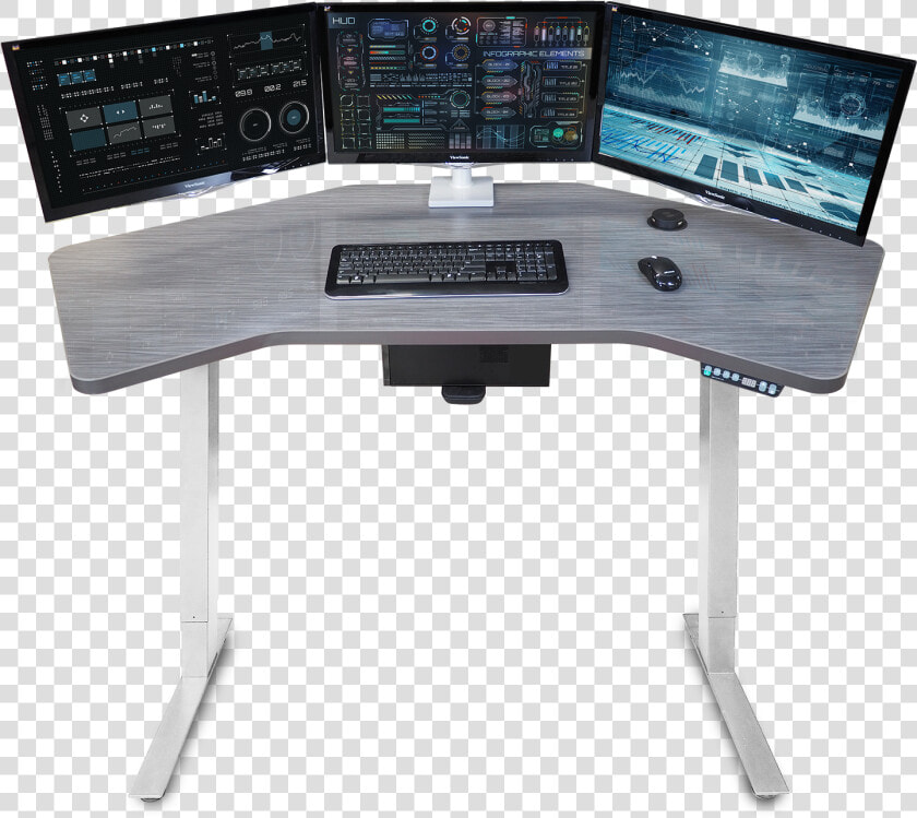 Maxidesk 3 Standing Desk Title Maxidesk 3 Standing   Computer Monitor  HD Png DownloadTransparent PNG