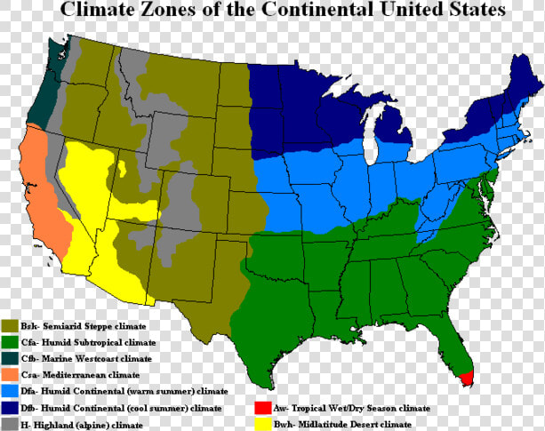 Humid Continental Climate Us  HD Png DownloadTransparent PNG