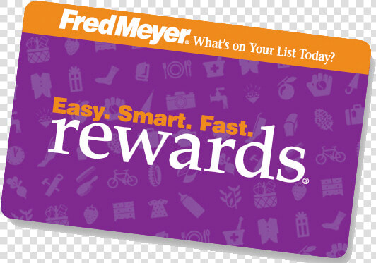 Fred Meyer Program Supports Naya   Fred Meyer Rewards Card  HD Png DownloadTransparent PNG