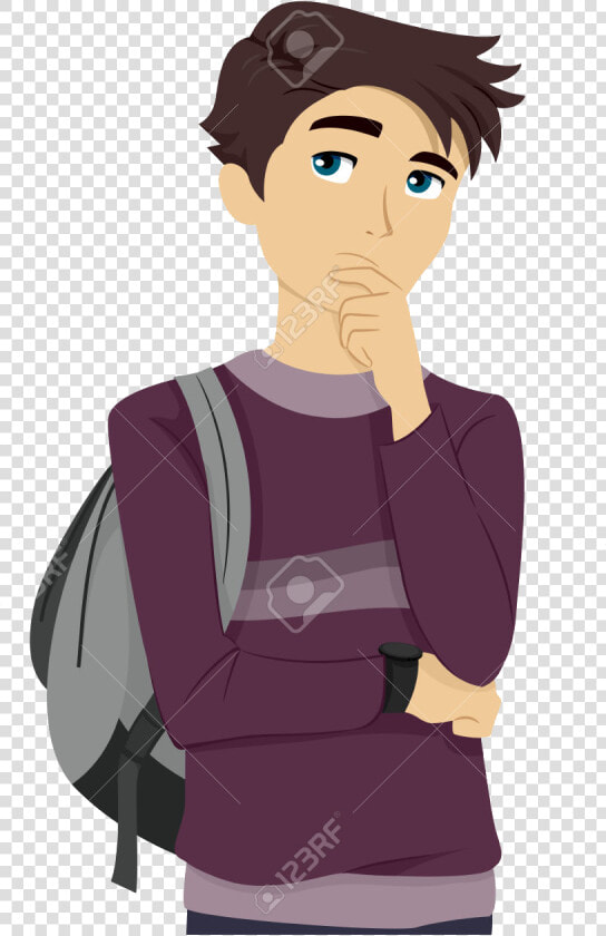 College Student Thinking Clipart Abeoncliparts Cliparts   College Student Thinking Png  Transparent PngTransparent PNG