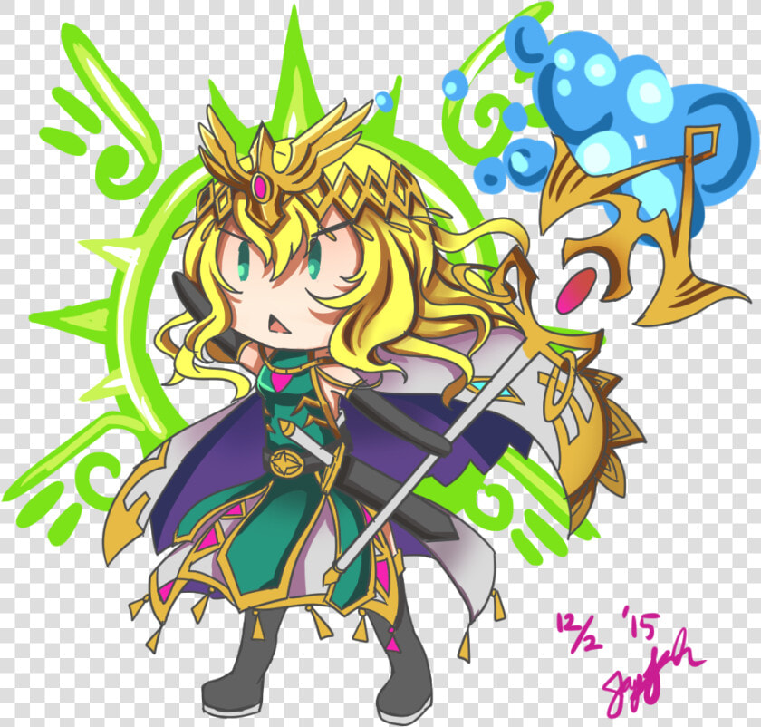 Bunch Of Brave Frontier Chibis For Commish   Cartoon  HD Png DownloadTransparent PNG