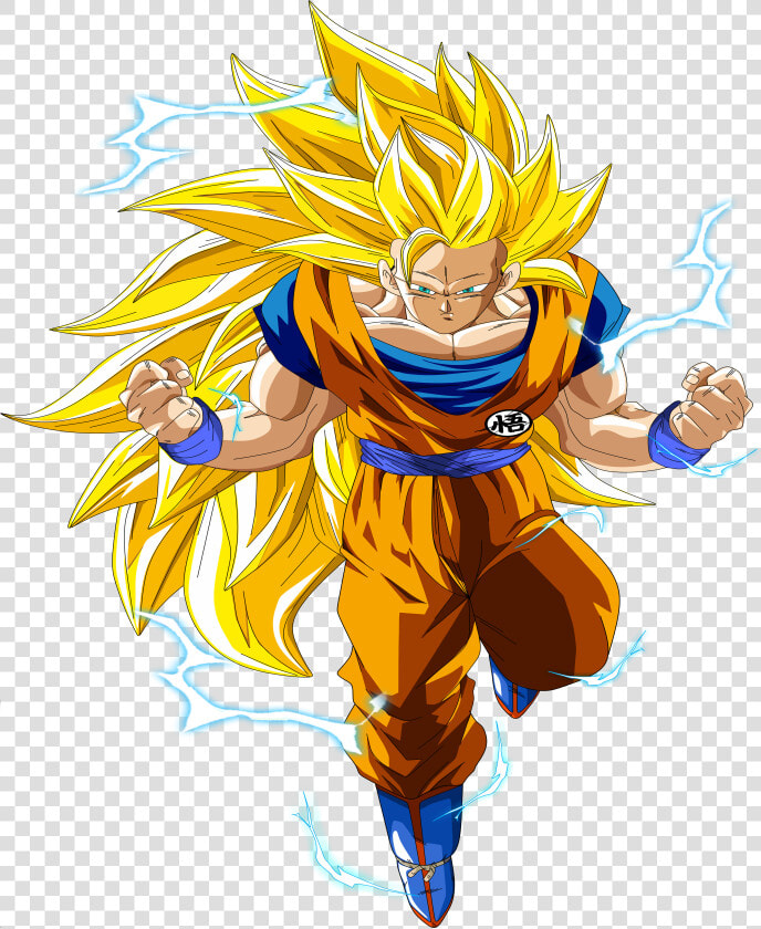 Songoku Super Saiyan 3  HD Png DownloadTransparent PNG