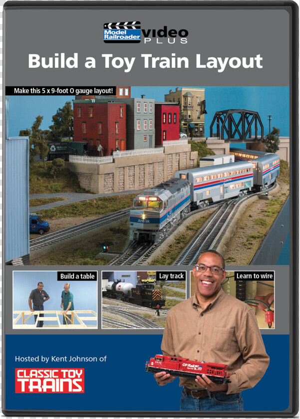 Build A Toy Train Layout Dvd   Classic Toy Trains  HD Png DownloadTransparent PNG