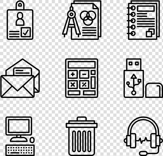 Office Stationery   Writers Icon  HD Png DownloadTransparent PNG