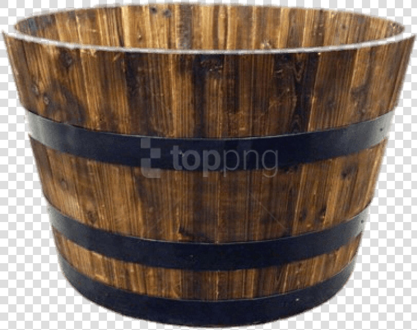 Whiskey Barrel Png   Wood Half Barrel  Transparent PngTransparent PNG