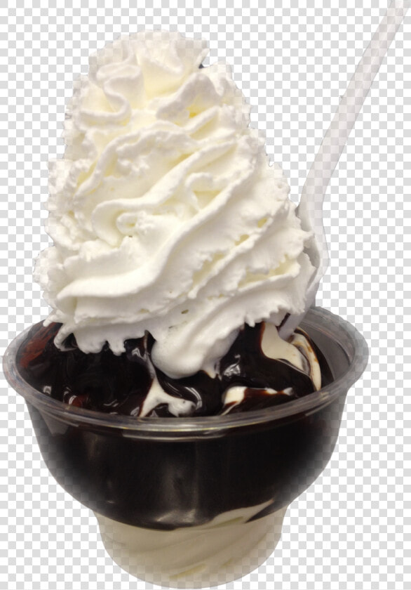 Hot Fudge Sundae   Frozen Yogurt  HD Png DownloadTransparent PNG