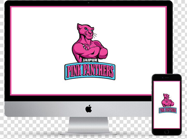 Get Exclusive Jpp Wallpapers For Your Desktop And Mobile   Jaipur Pink Panthers  HD Png DownloadTransparent PNG