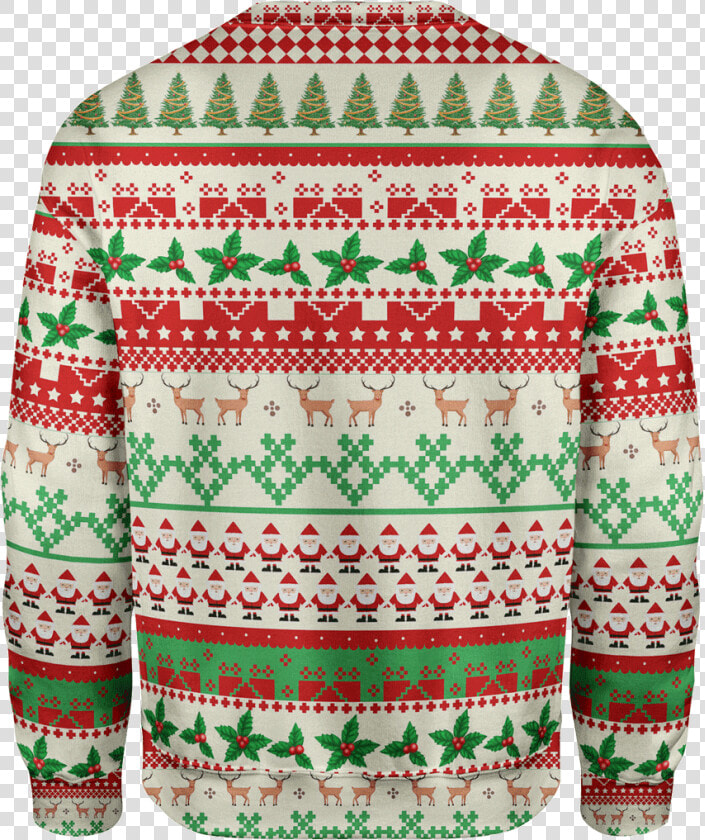 Christmas Sweater Santa Ran Out Of Coal Christmas Sweater  HD Png DownloadTransparent PNG