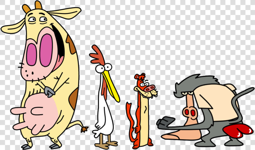 Cow Chicken I M   Cow And Chicken I Am Weasel  HD Png DownloadTransparent PNG