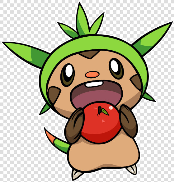 Pokémon X And Y Clip Art Leaf   Chespin Pokemon  HD Png DownloadTransparent PNG