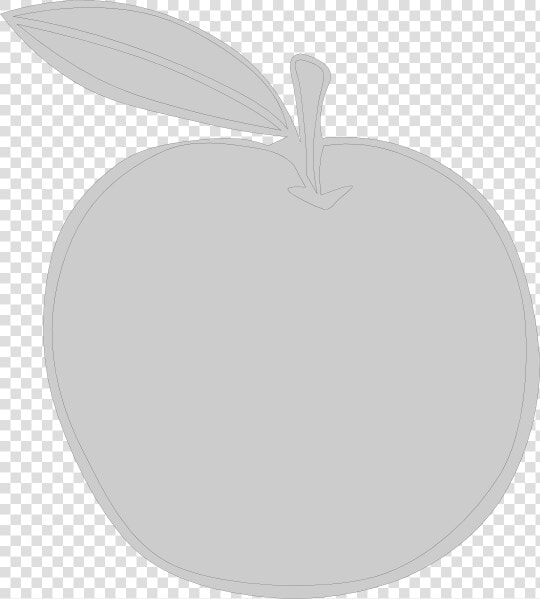 Gray Apple Svg Clip Arts   Gray Apple  HD Png DownloadTransparent PNG