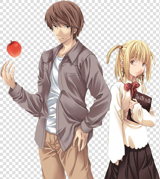 Death Note Light   Light Yagami X Misa Amane  HD Png DownloadTransparent PNG