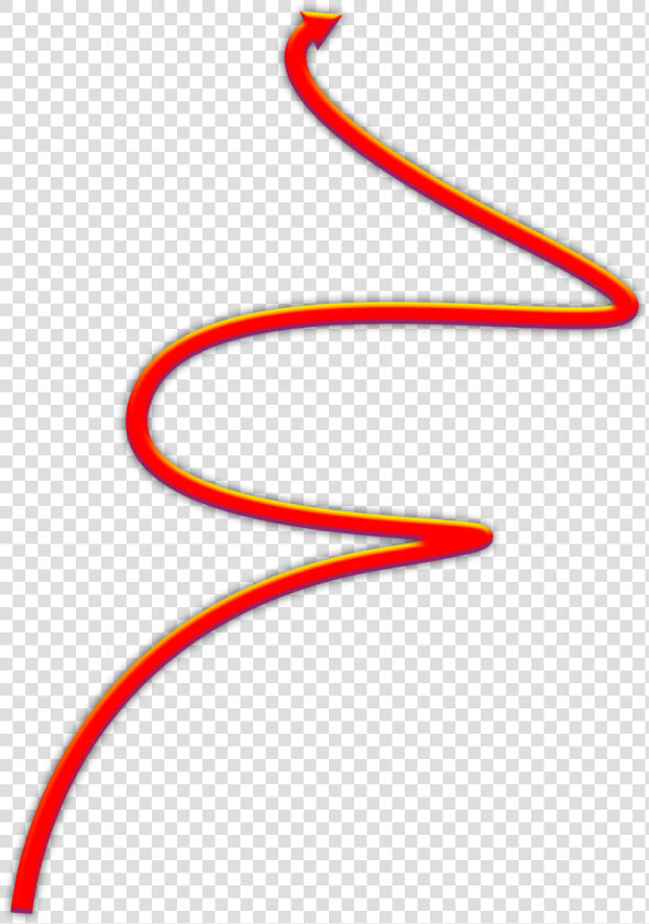 Wavy Arrow Png   Carmine  Transparent PngTransparent PNG