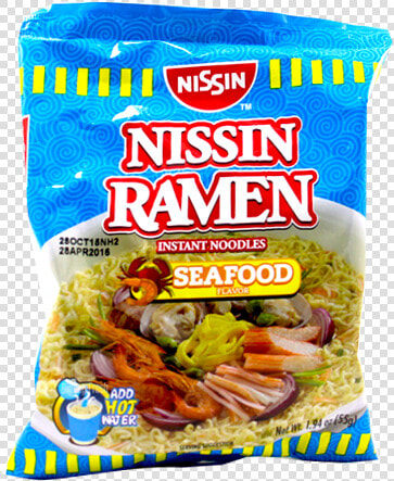 Nissin Seafood Noodles Ramen  HD Png DownloadTransparent PNG