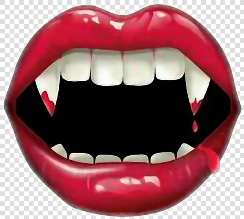 Boca De Vampiro   Png Download   Vampire Mouth Clipart  Transparent PngTransparent PNG