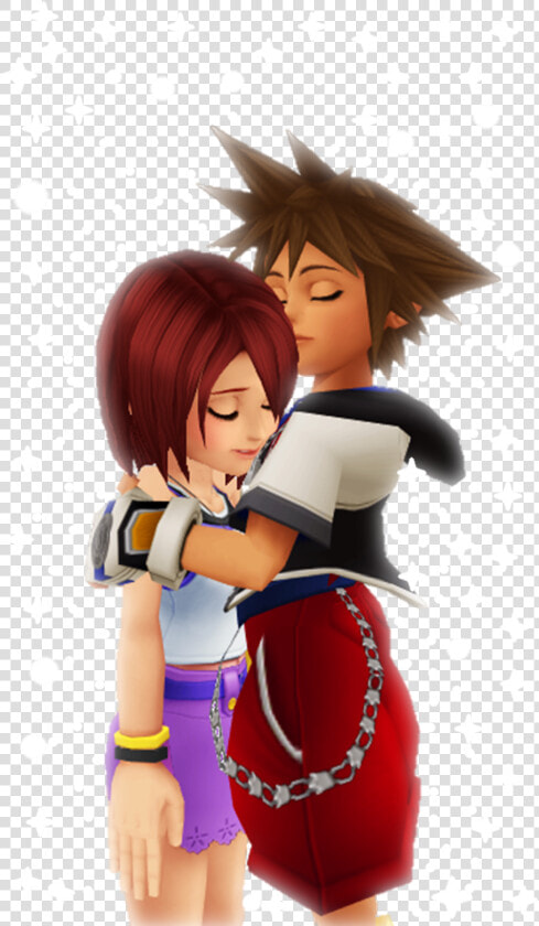 Sora And Kairi Kh1 Save The Light Mmd   Kingdom Hearts Sora And Kairi Mmd  HD Png DownloadTransparent PNG