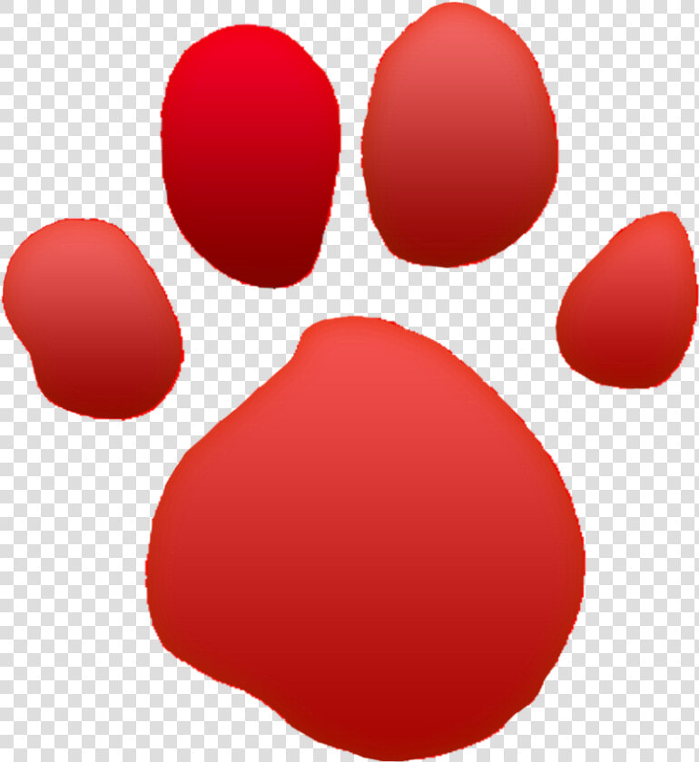 Blues Clues Blue Paw Print  HD Png DownloadTransparent PNG