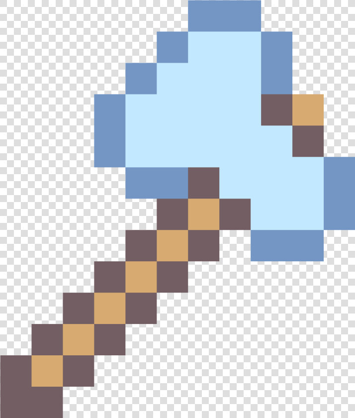 Minecraft Axe Icon   Minecraft Diamond Axe Png  Transparent PngTransparent PNG