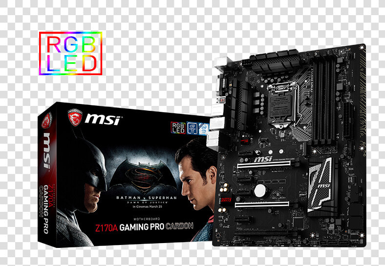 Msi Gaming Pro Carbon Z170  HD Png DownloadTransparent PNG