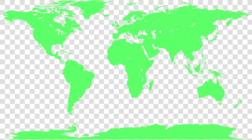 World Blank Map No Borders   Png Download   Full Size World Map  Transparent PngTransparent PNG