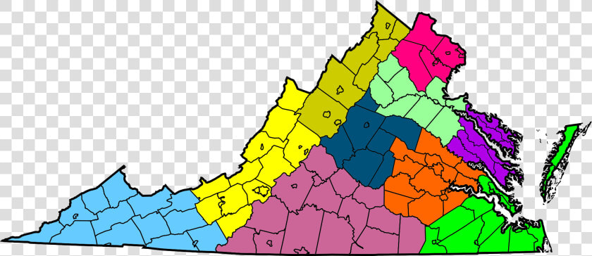 Virginia Regions   Libertarian Party Of Virginia  HD Png DownloadTransparent PNG