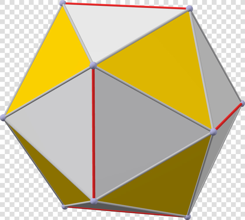 Polyhedron 20 Pyritohedral Max   Triangle  HD Png DownloadTransparent PNG