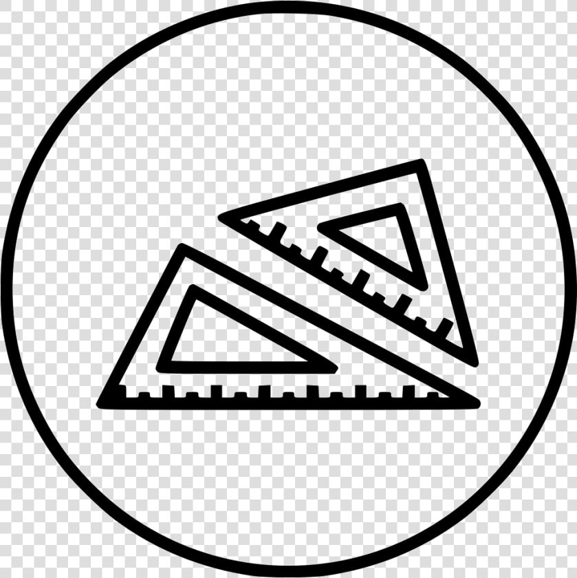 Design Rule Shape Triangle Geometry Maths Tool   Mathematics  HD Png DownloadTransparent PNG